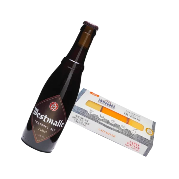 Combo Westmalle Dubbel + Selección de Quesos